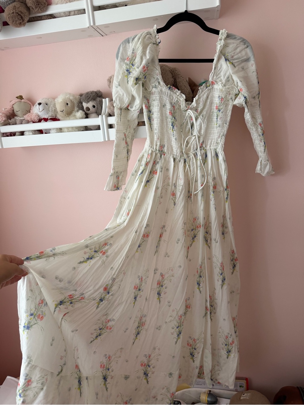 Doen bijou maxi dress in painted bouquet - Picture 2 of 3